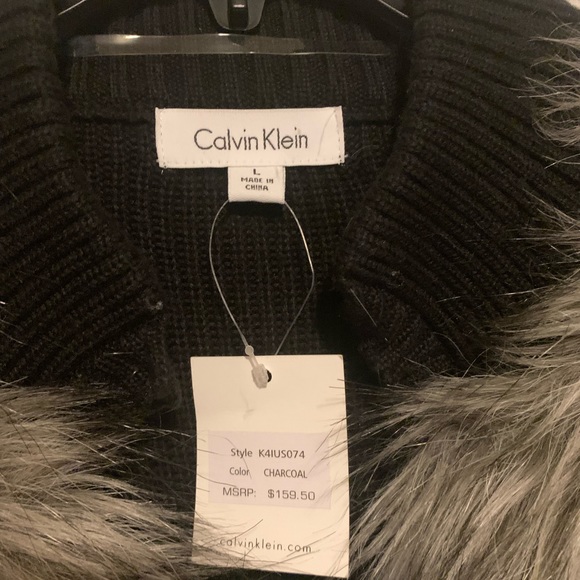 Gorgeous NWT Calvin Klein Vest. This beautiful vest is thick, warm & stylish! - Picture 5 of 7